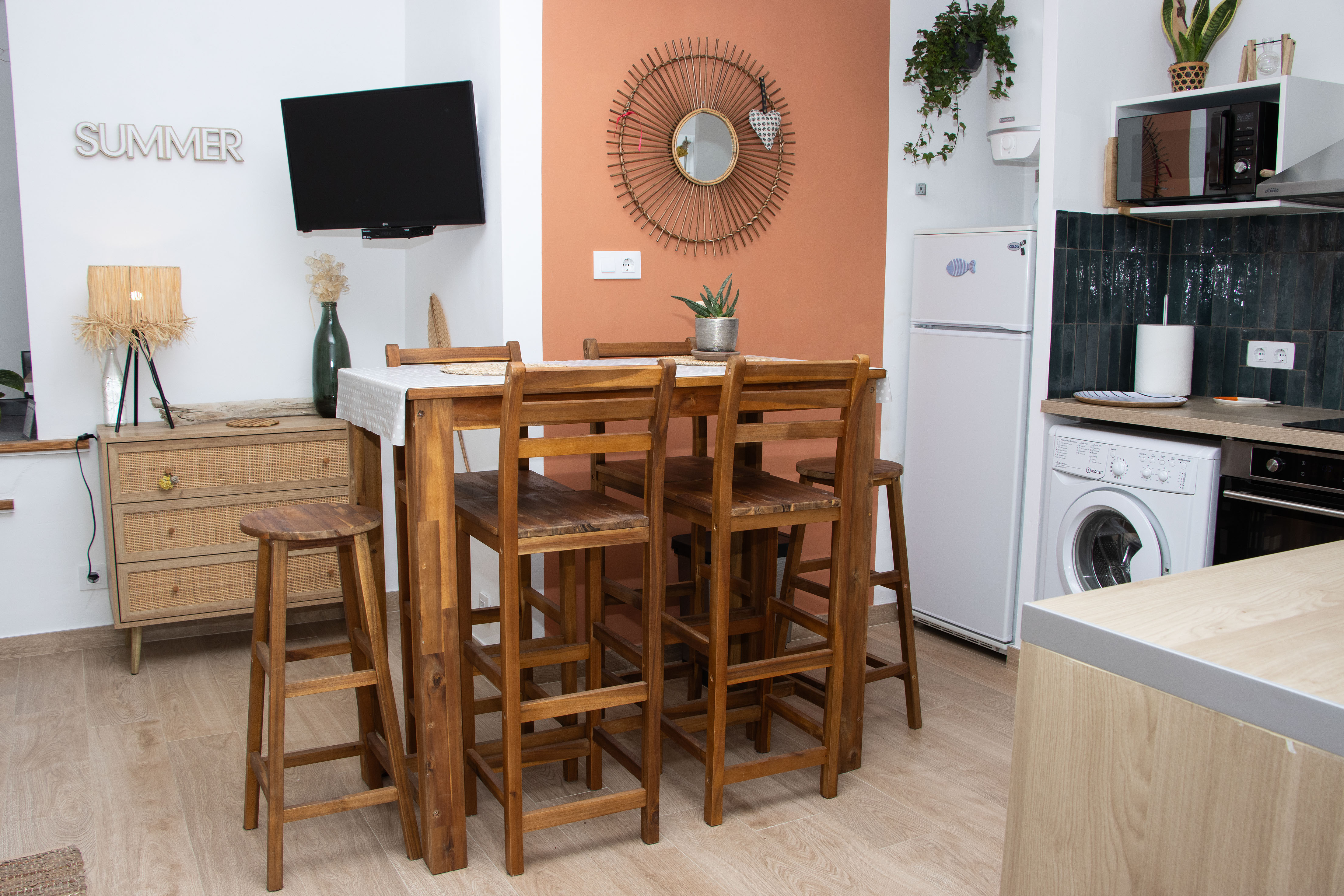 Salon/Cuisine 5 appartement n°8